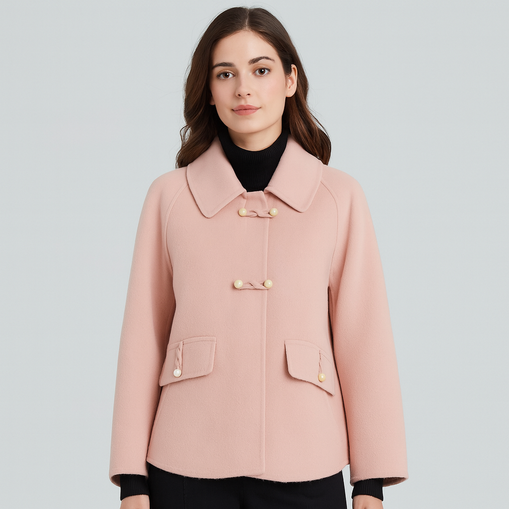 Lunavia | Eleganter Mantel aus Wollmischung