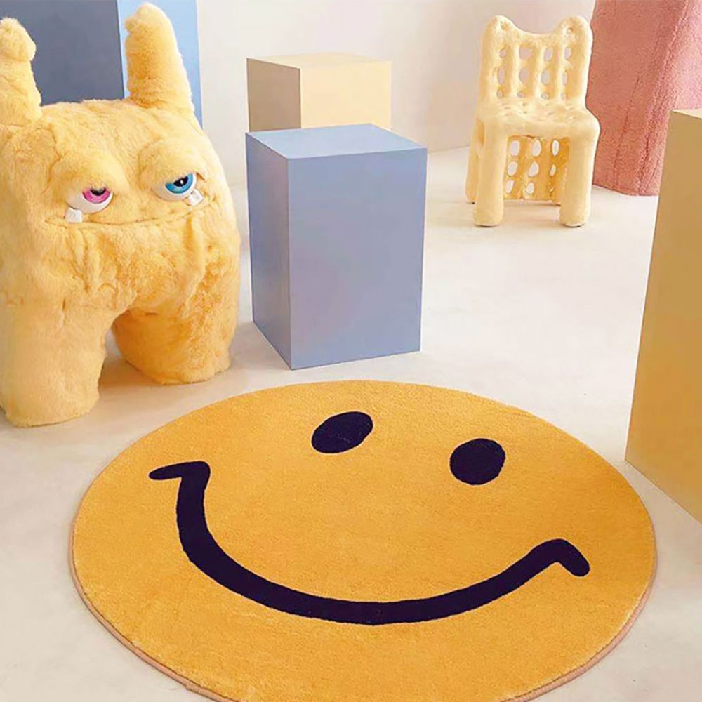 Smiley-Gesichtsteppiche – Fügen Sie jedem Raum einen Hauch von Glück hinzu