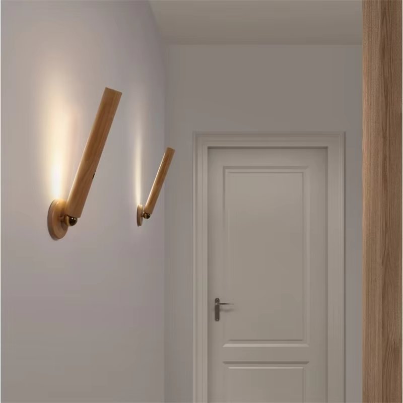 LumeWood - Minimalistische LED Wand- und Tischlampe