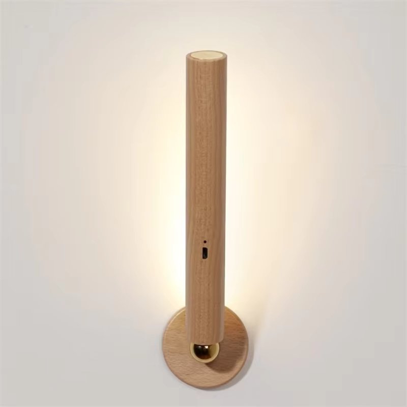 LumeWood - Minimalistische LED Wand- und Tischlampe