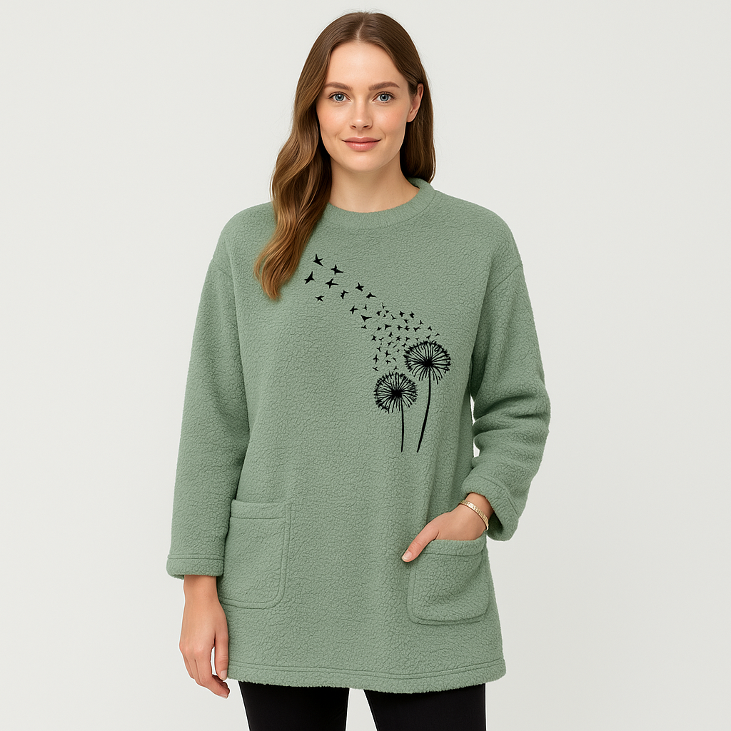 Marlen | Löwenzahn-Thermo-Sweatshirt
