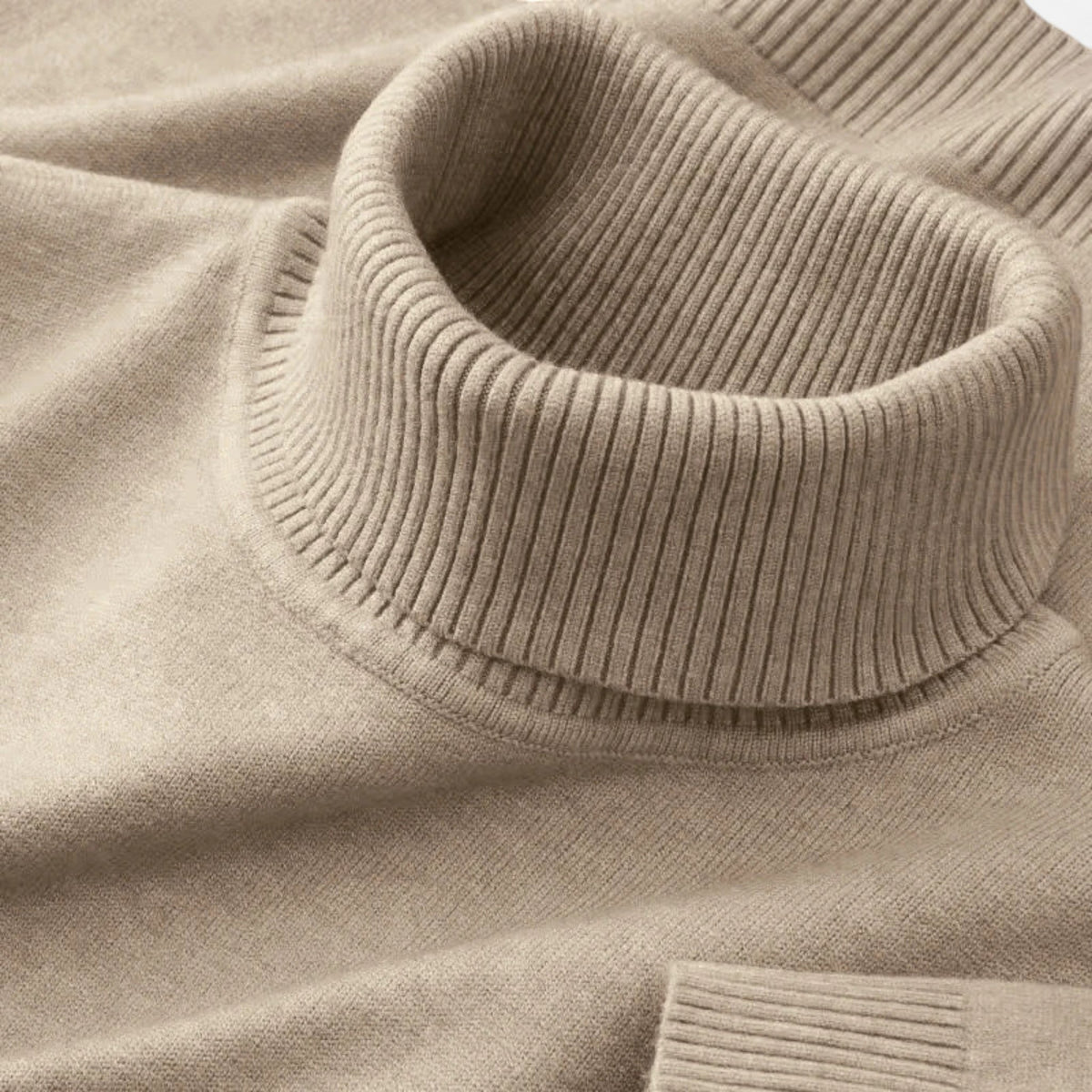 Herren-Rollkragenpullover | Lässiger Stil