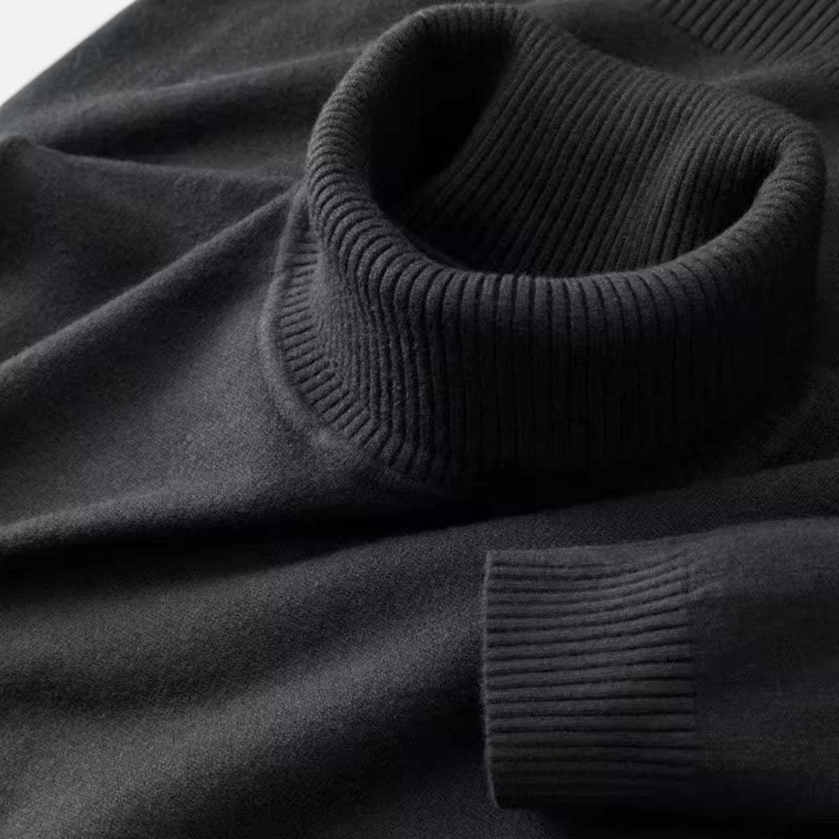 Herren-Rollkragenpullover | Lässiger Stil
