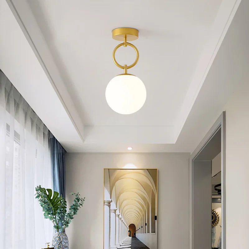 NordicLys Glasleuchter – Minimalistische LED Beleuchtung für elegante Einrichtung