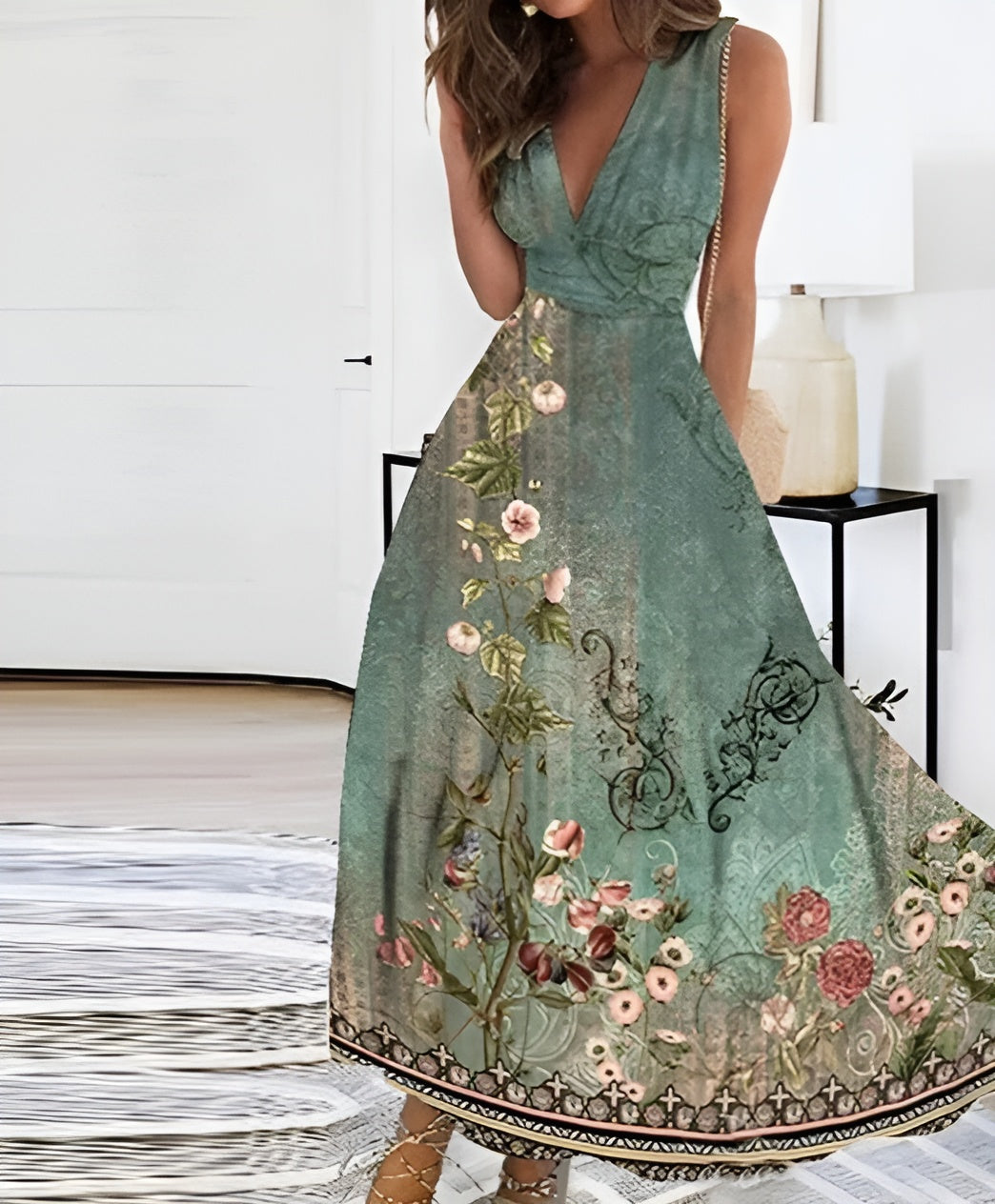 Sofie Ärmelloses Sommerkleid für Frauen – Elegant und Bequem