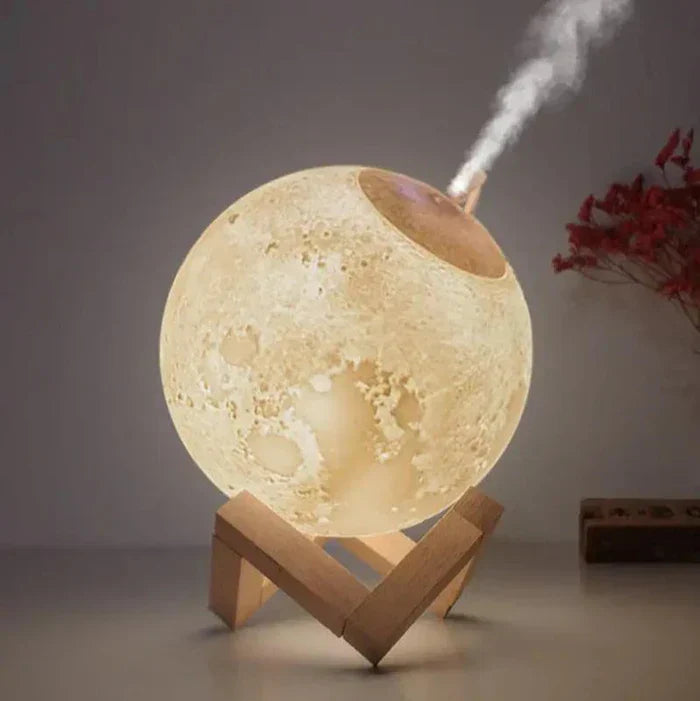 MistLume wiederaufladbare Lampe und Luftbefeuchter