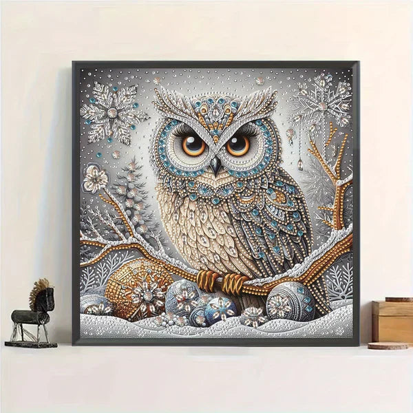 LumiOwl – Strahlende Eule Diamant Malset Kit