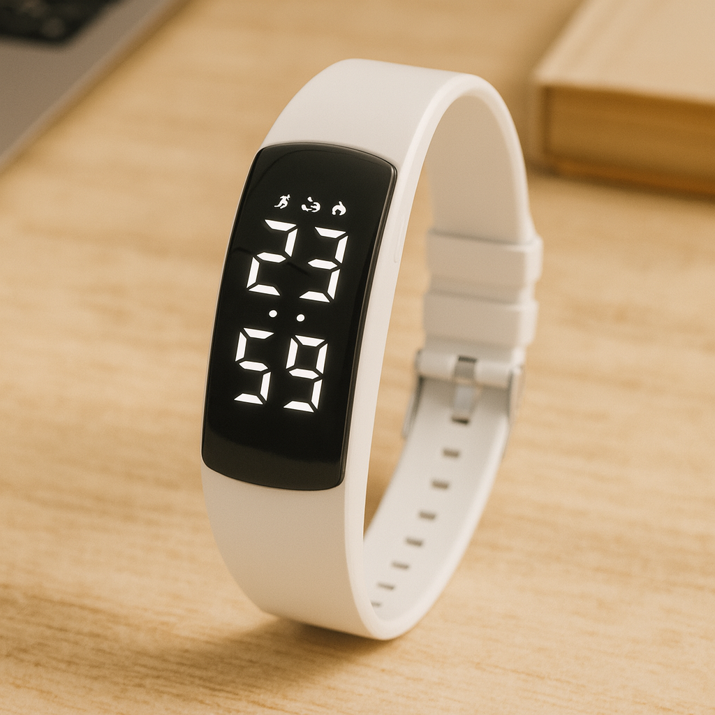 Nexo Sport – Moderne Fitnessuhr mit leuchtendem Display