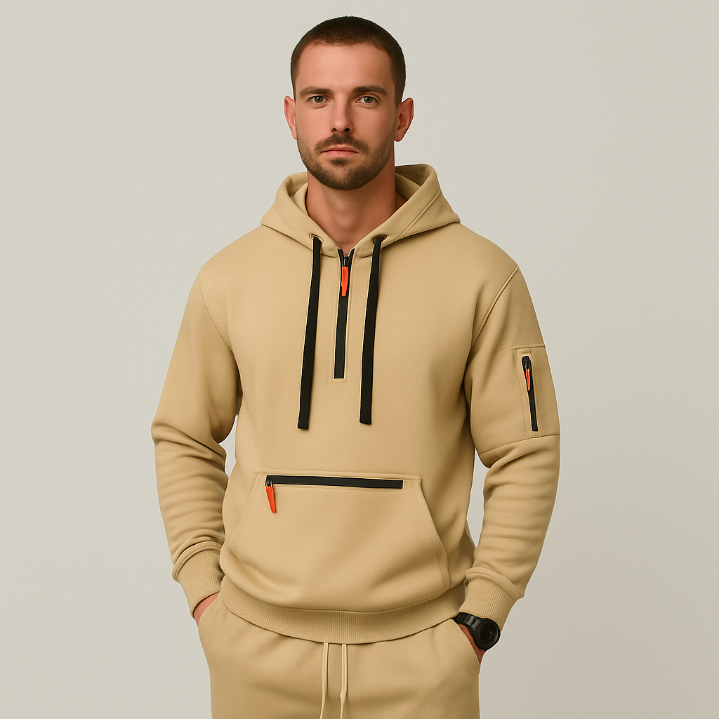 Noah | Minimalistische Kapuzenjacke