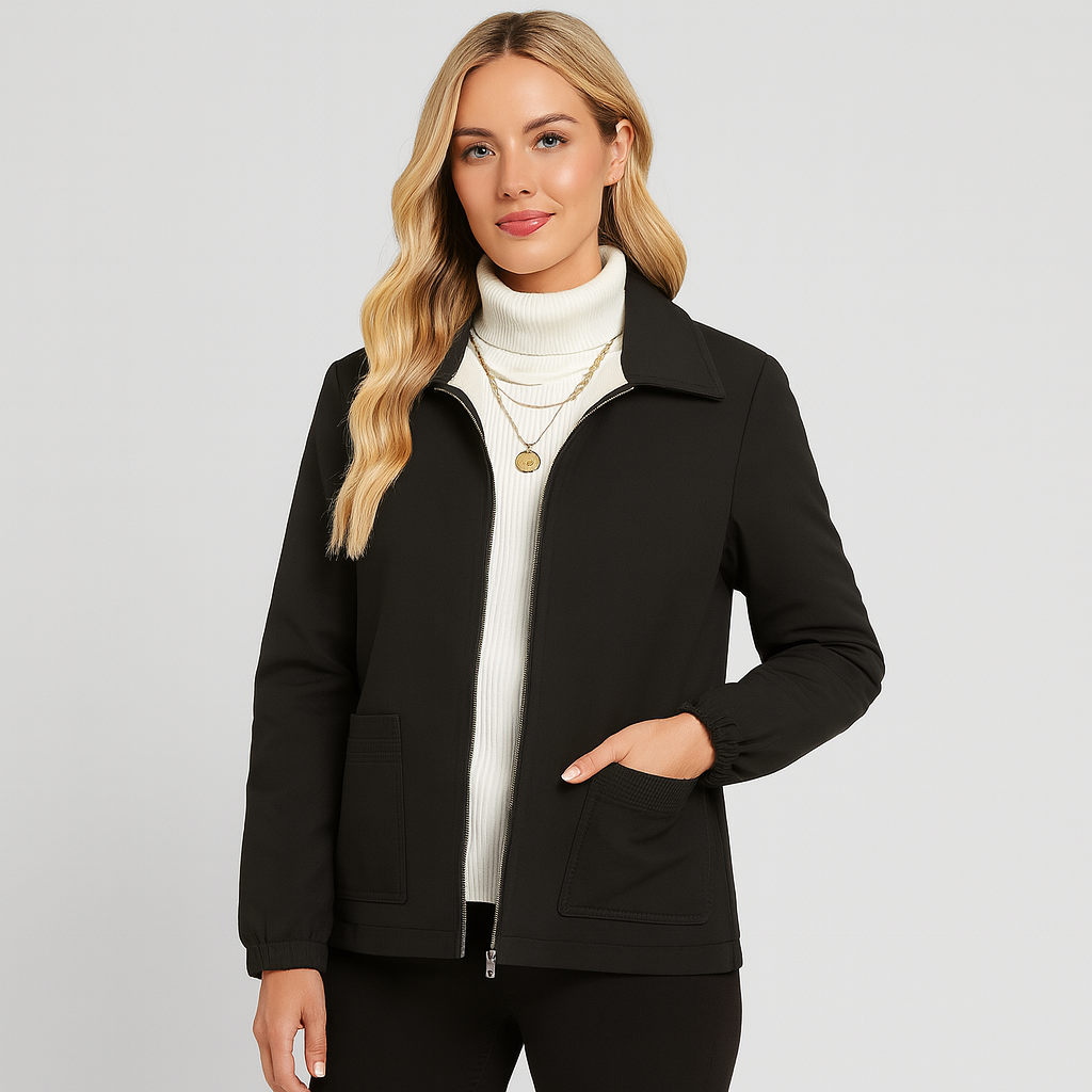 Noelle | Elegant Zip-Up Winterjacke