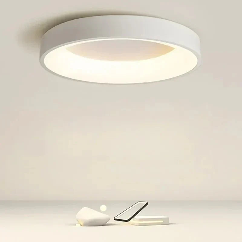 CelestialGlow - Skandinavische Runde LED-Deckenleuchten