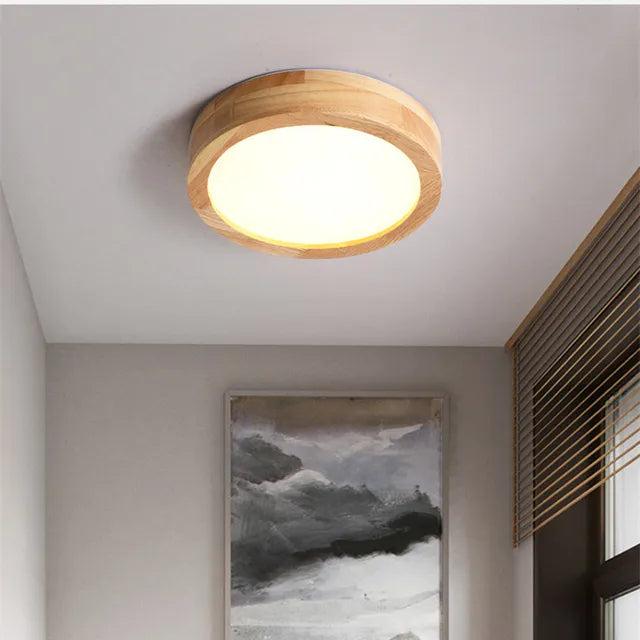 GlowFlow - Modern Glory Hardware made of Warm Wood