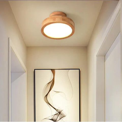 GlowFlow - Modern Glory Hardware made of Warm Wood