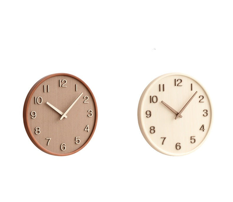 AestheticTone - nordische zeitlose Wanduhr aus Holz