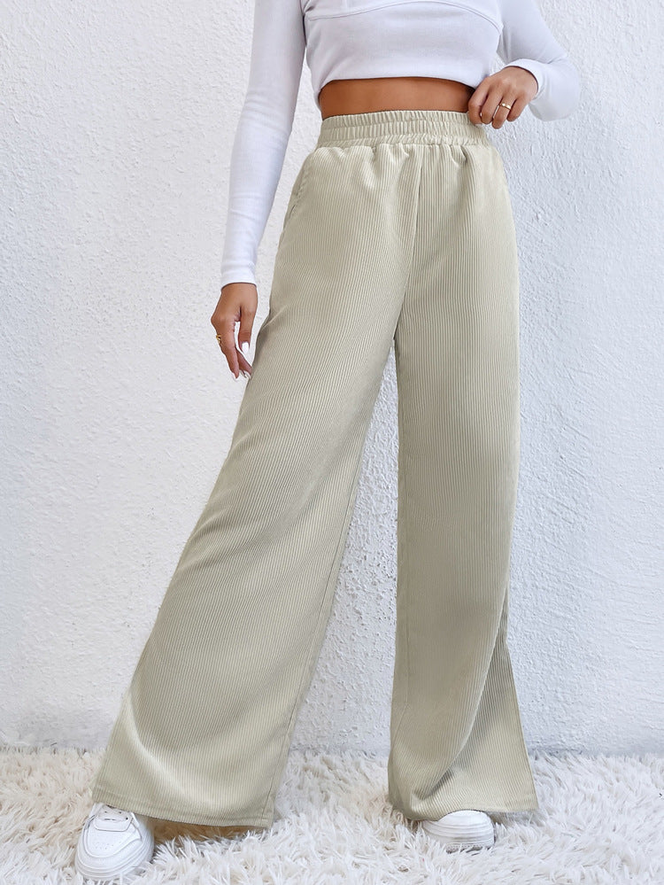 Ana | Elegante High-Waist Cordhosen für Frauen