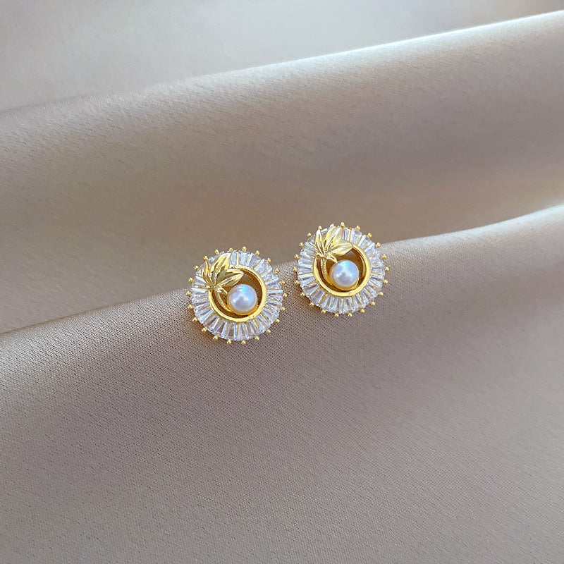 Daisy - Halskette und Ohrringe Perfektes Schmuckset