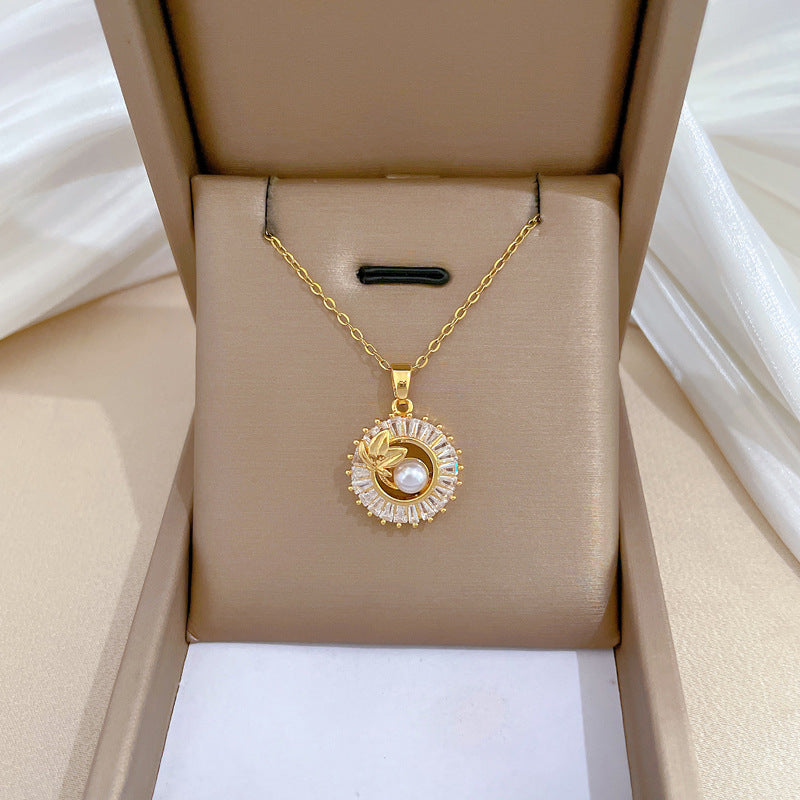 Daisy - Halskette und Ohrringe Perfektes Schmuckset