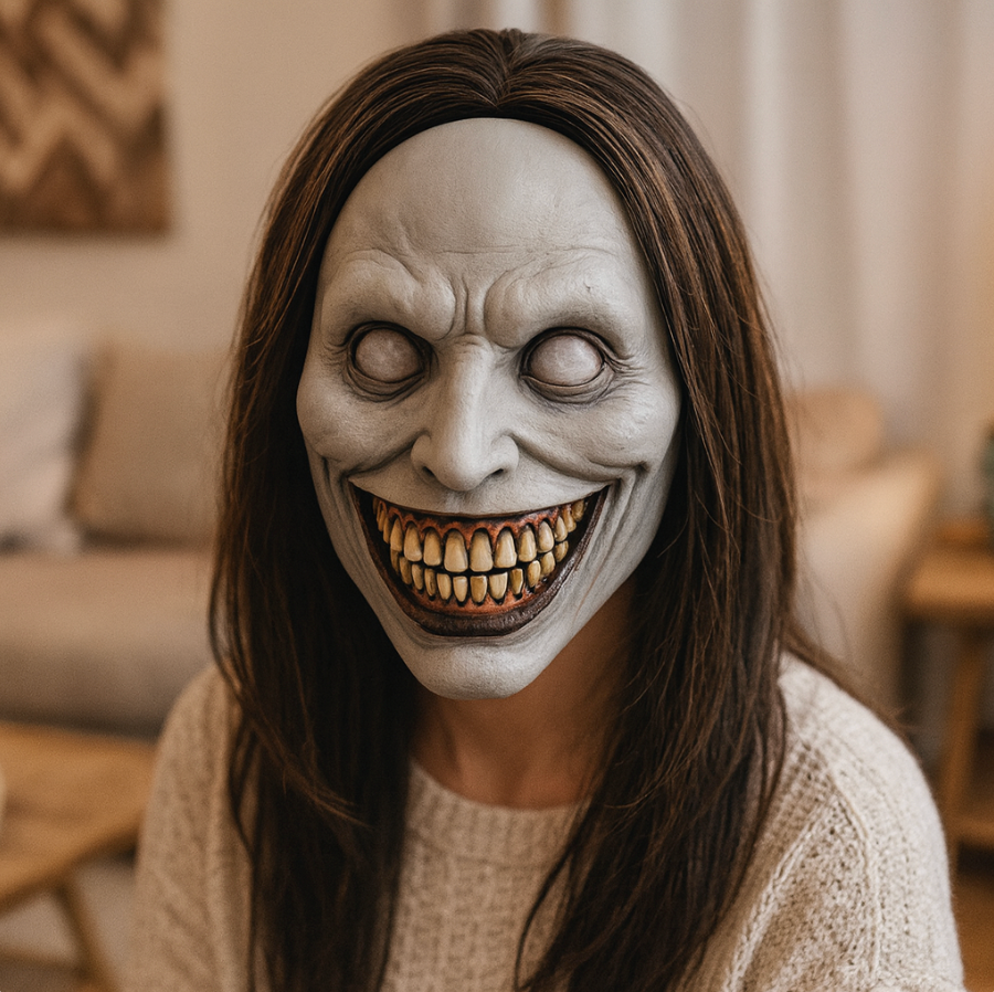 PhantomGlow | LED-Augen-Halloweenmaske