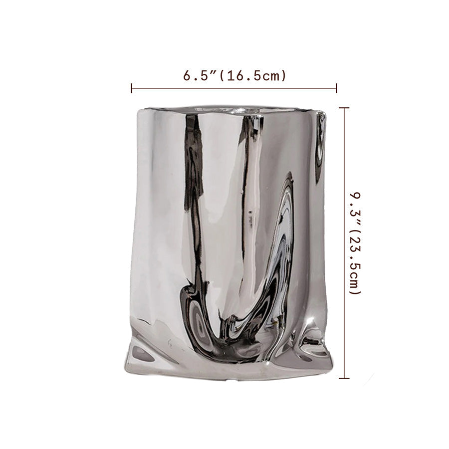 CurvaVase Moderne Skulpturale Vase – Stilvolles Geschwungenes Design für Elegante Einrichtung