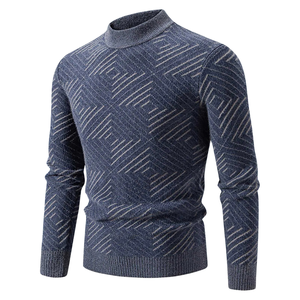 Patrick Slim-Fit Pullover mit Rundhalsausschnitt