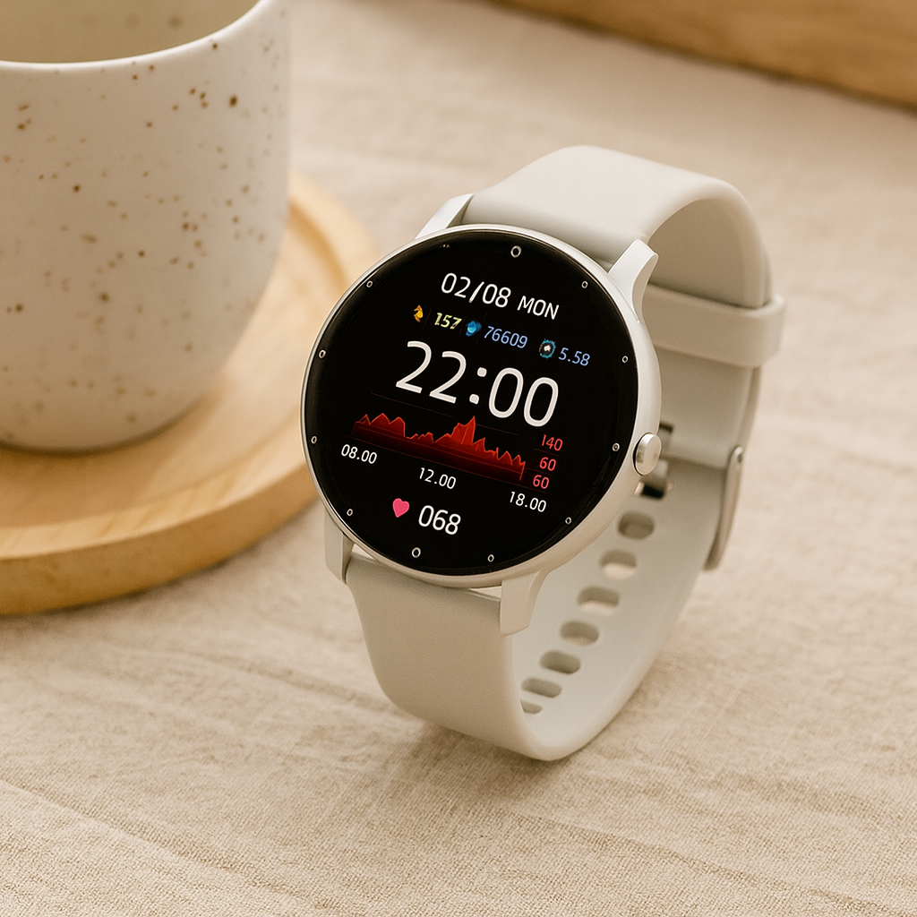 PulseSync | Cardio-Smartwatch mit Herzüberwachung, Anruf- und Nachrichtenbenachrichtigungen und ganztägigem Fitness-Tracking