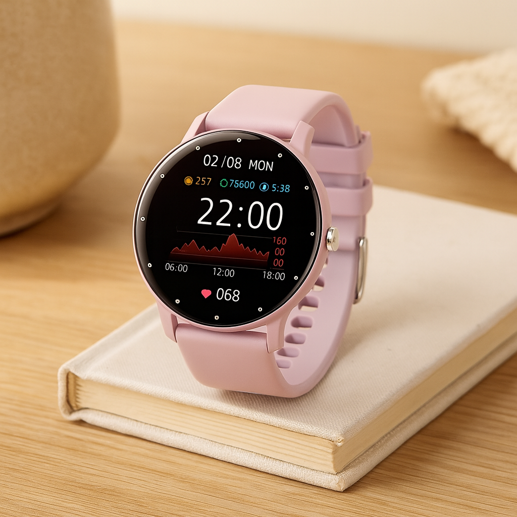 PulseSync | Cardio-Smartwatch mit Herzüberwachung, Anruf- und Nachrichtenbenachrichtigungen und ganztägigem Fitness-Tracking