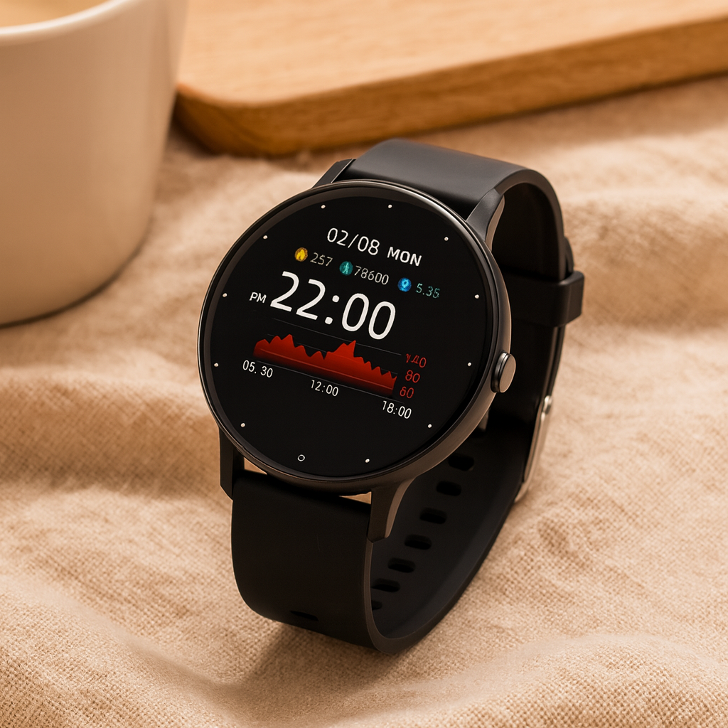 PulseSync | Cardio-Smartwatch mit Herzüberwachung, Anruf- und Nachrichtenbenachrichtigungen und ganztägigem Fitness-Tracking