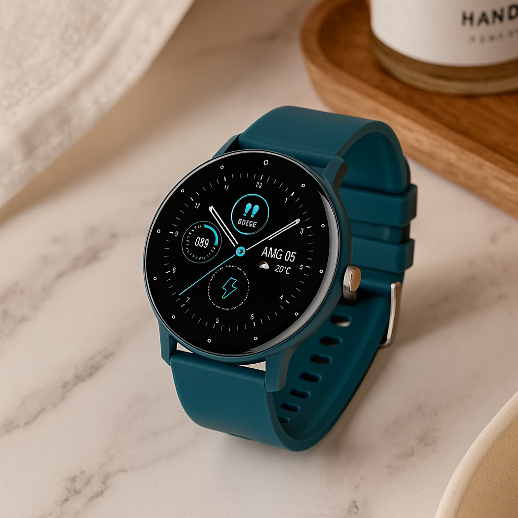 PulseSync | Cardio-Smartwatch mit Herzüberwachung, Anruf- und Nachrichtenbenachrichtigungen und ganztägigem Fitness-Tracking