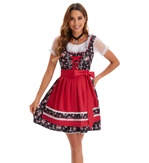 Frieda | Damen Elegantes Oktoberfest Dirndl Kleid | 2025