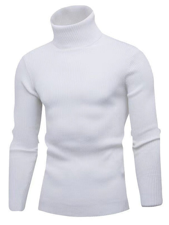 Jonas - Warmer langärmliger Pullover mit Rollkragen