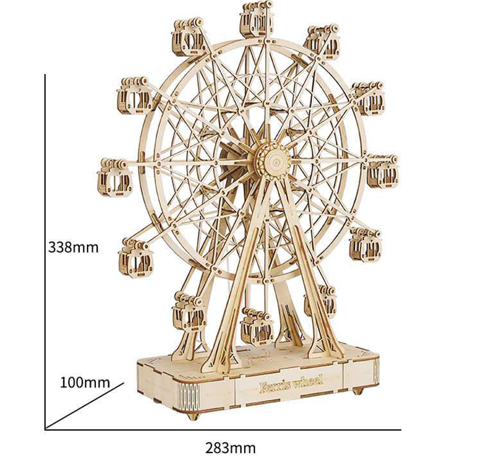 Mechanische Spieluhr - Riesenrad