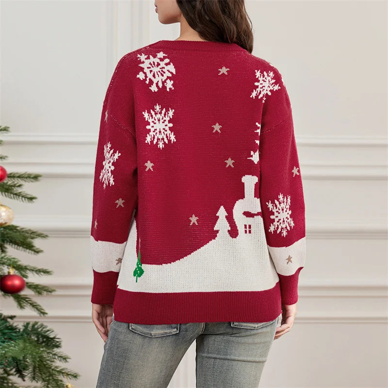 Ella-Pullover mit Lebkuchen-Print