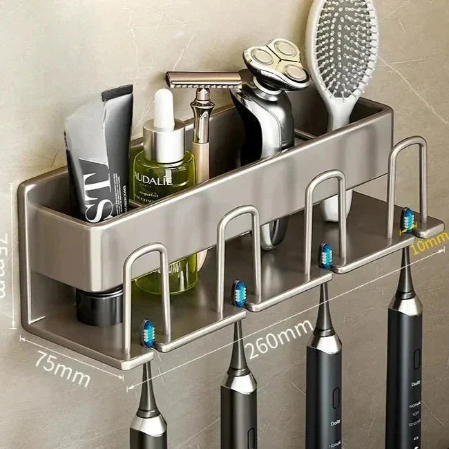 TidyTouch - Wandmontierter Badezimmerorganizer
