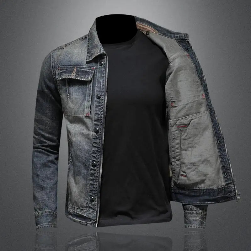 Hector - Lässige kant Denimjacke für Männer