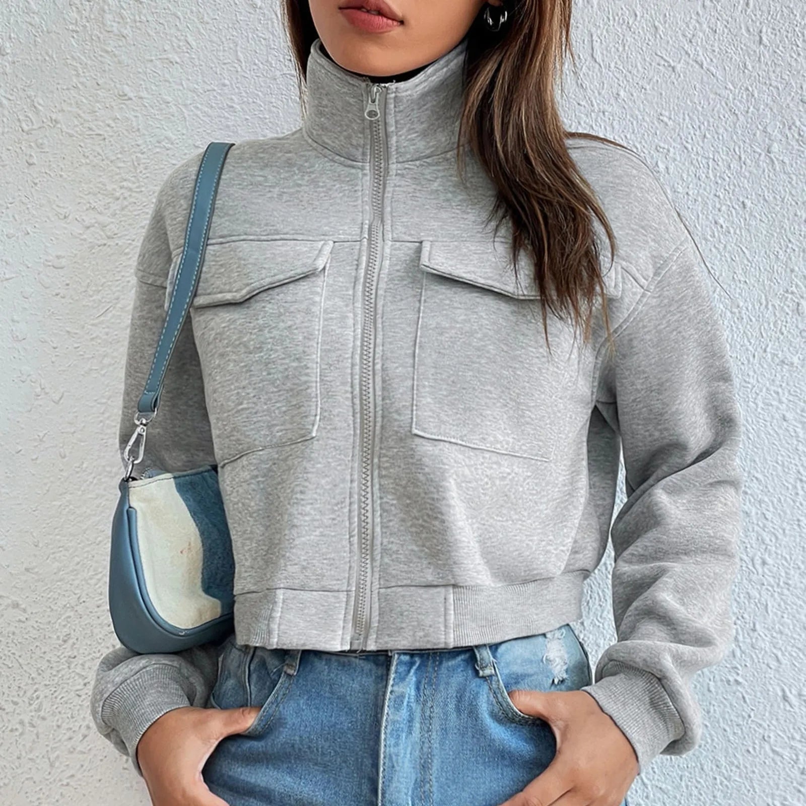 Linea Kort Damenjacke mit Komfort und Taschen