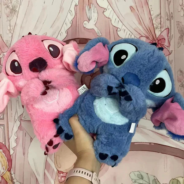 SnuggleCharm Stitch - beruhigendes Kuscheltier für Babys, Kleinkinder und Erwachsene