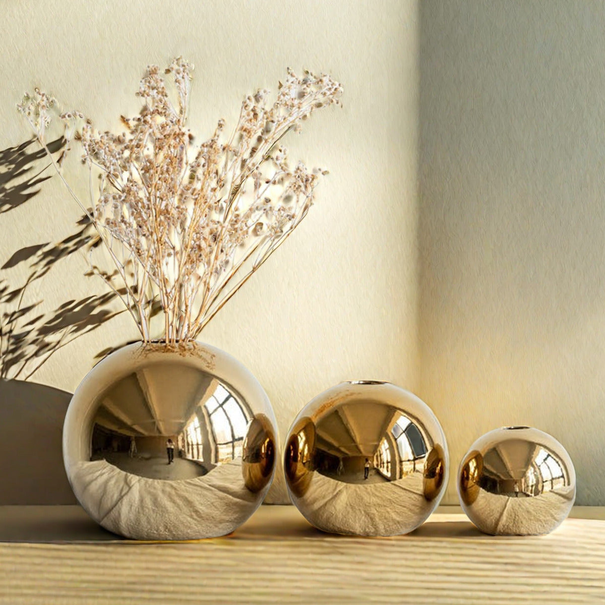 LivaForm runde dekorative Vase