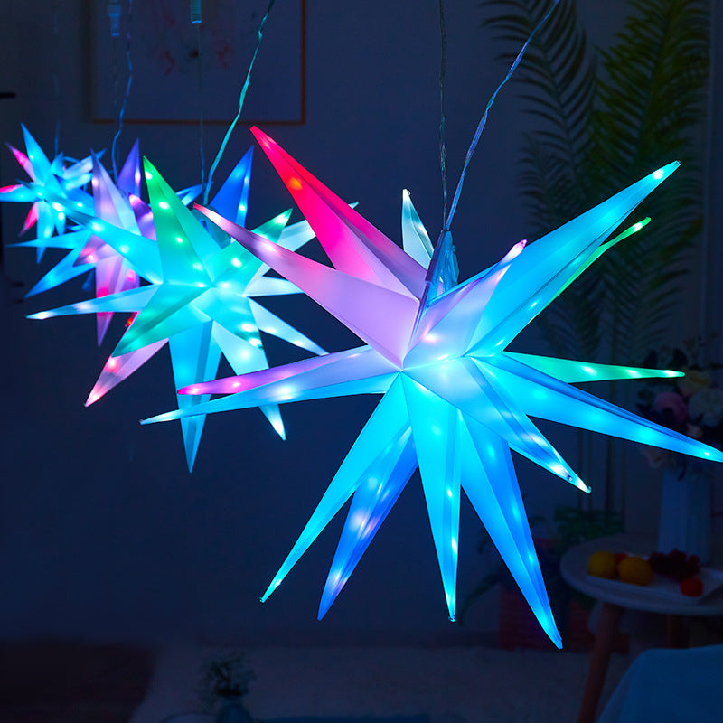 StarGlow - Buntes LED hängendes Sternenlicht mit Fernbedienung