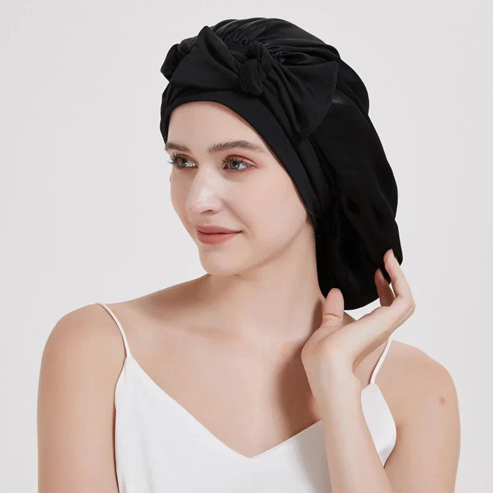 Audrey - Luxuriöse Seidenhaube für Frauen