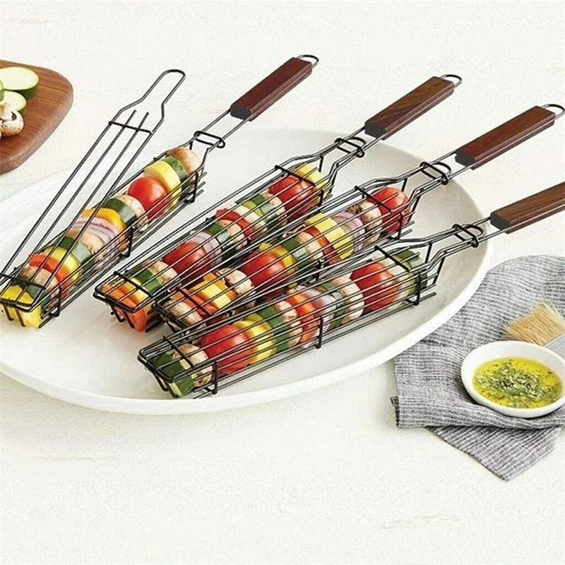 GrillMaster - Premium Grillkurvenset für Gemüse und Fleisch