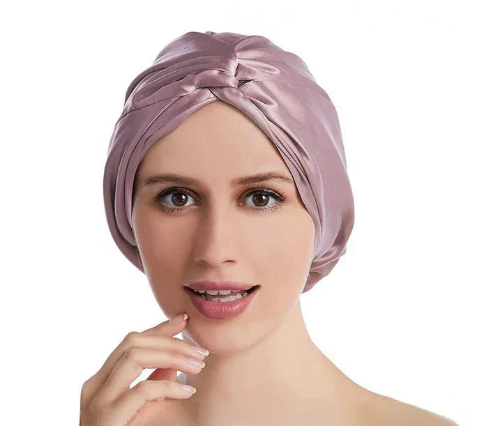 Josephine - Luxuriöse Satin-Dreh-Turban-Haarverpackung