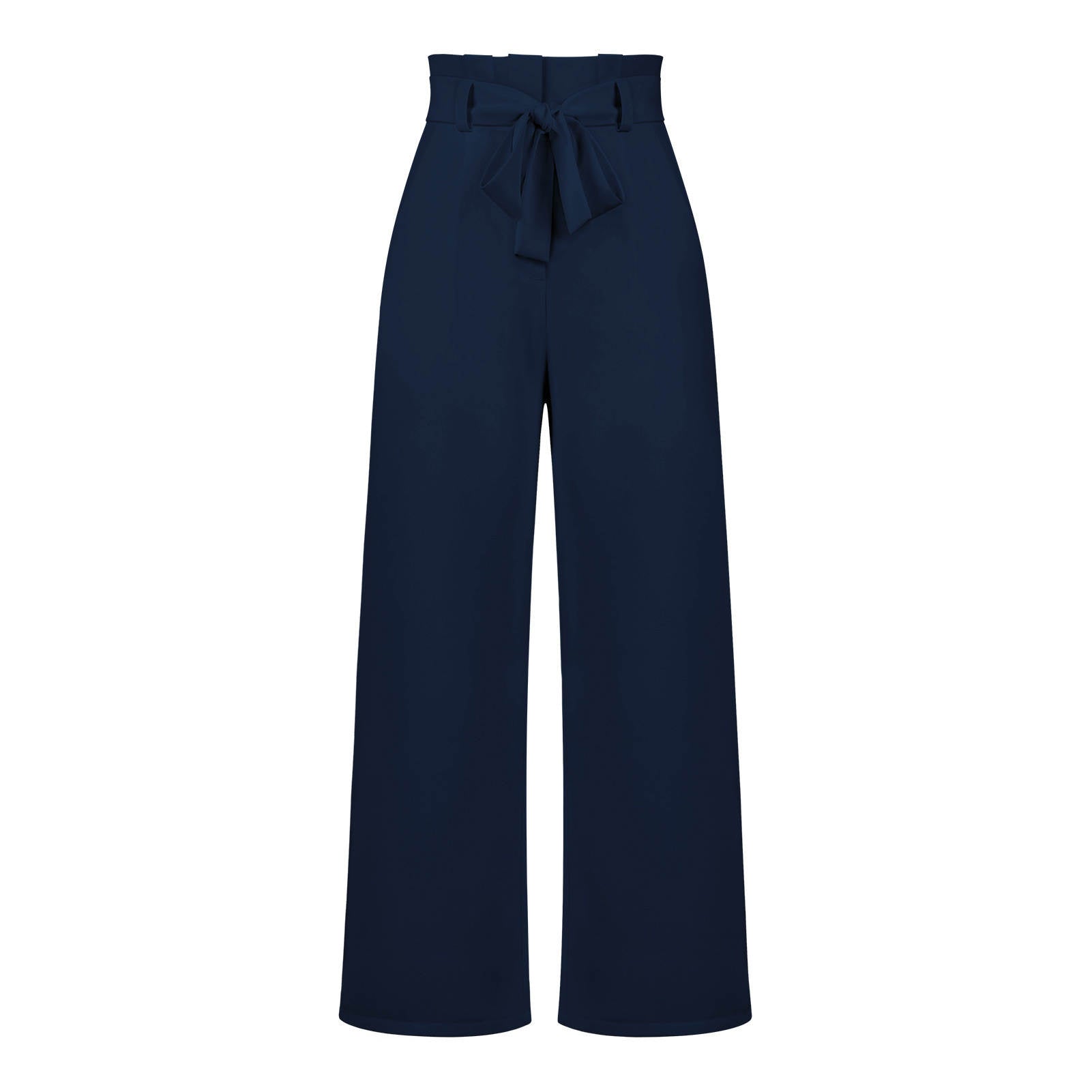 Sofie – Verstellbare Hochtaillierte Hose mit Weitem Bein