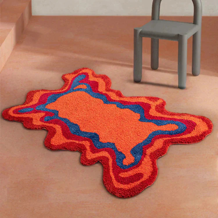 GrooveNest getufteter Retro-Teppich