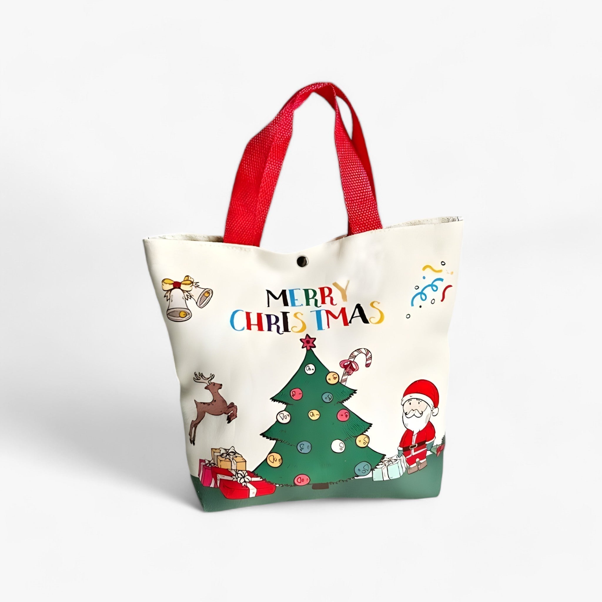 Livia - Weihnachts Cartoon Geschenktasche - Ideales Festgeschenk