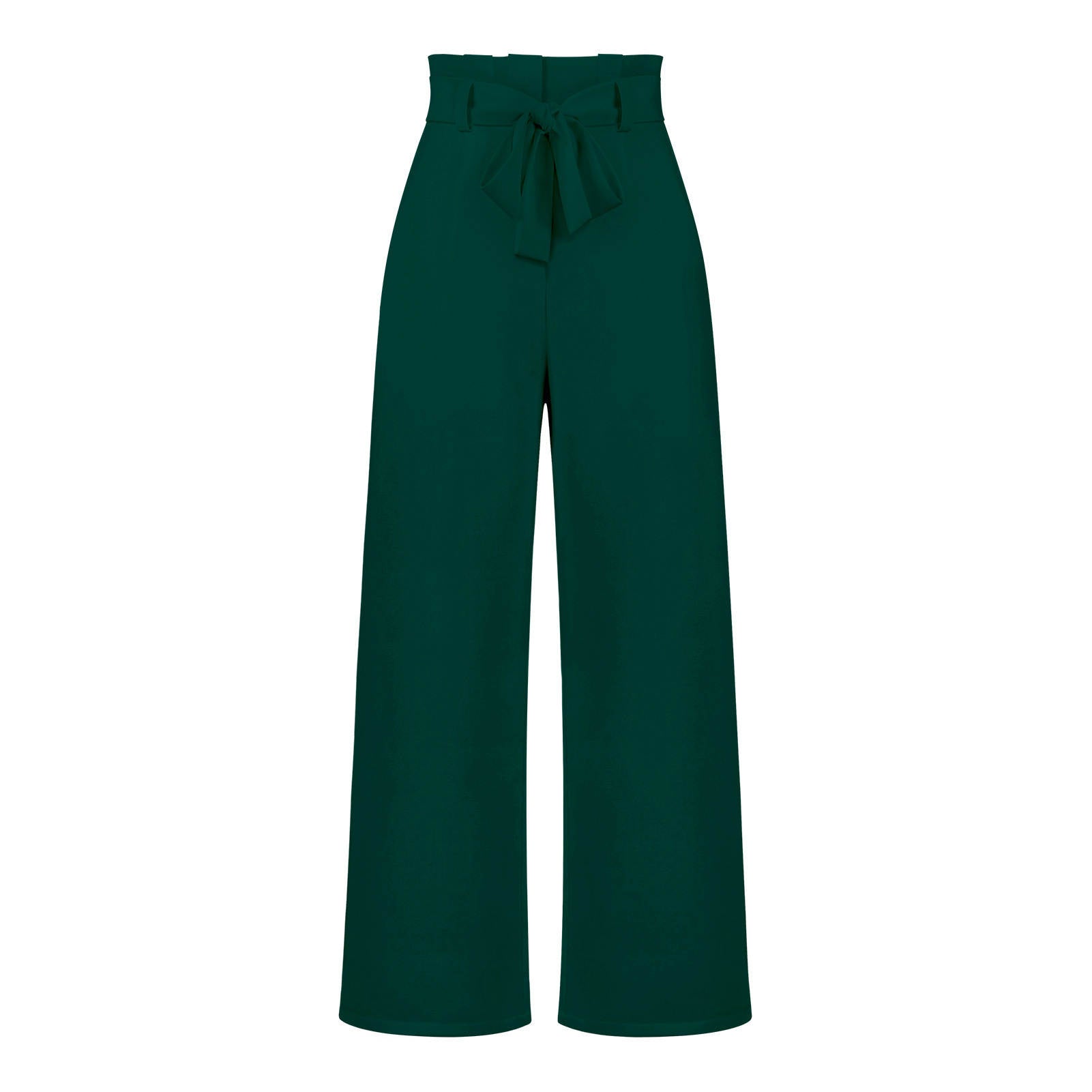 Sofie – Verstellbare Hochtaillierte Hose mit Weitem Bein