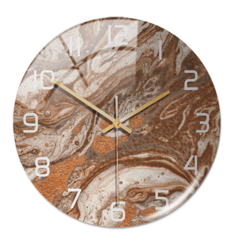 LuxClock - Rundes Luxus-Wanduhr