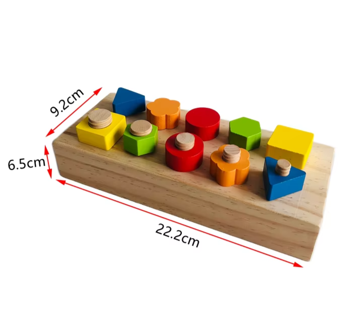SkillBolt - Schraubenspielzeug mit bunten Bolzen und Muttern