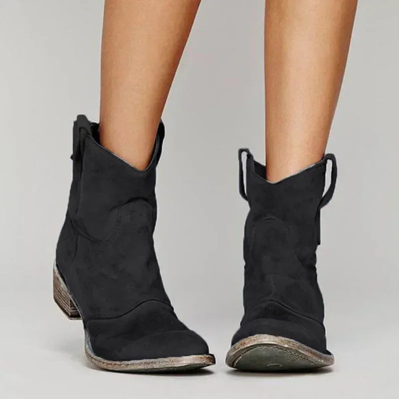 Rustler Vintage Western-Stiefel für Frauen – Bequemer Cowgirl-Stil bis zur Wade