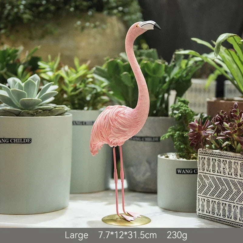 Flamora dekorative Flamingofigur – Eleganz und einzigartiger Charakter für Ihr Zuhause