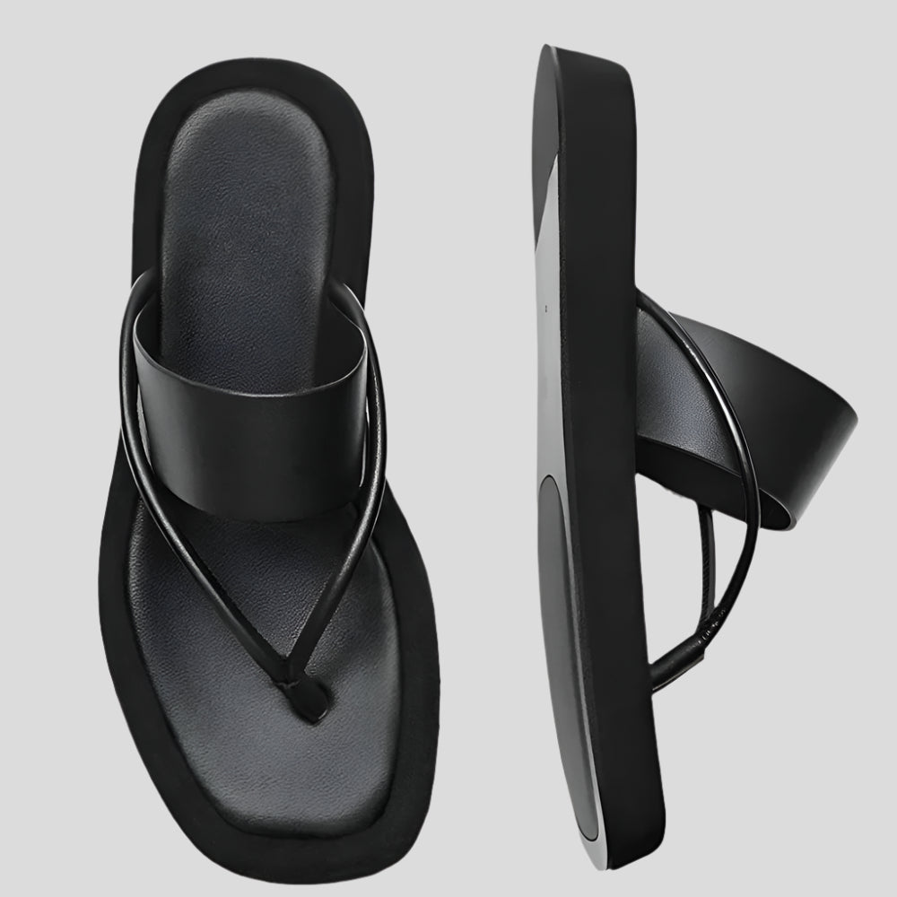 Mariani Damen Flip-Flops mit dicken Sohlen – Stilvoller Komfort für Sommertage